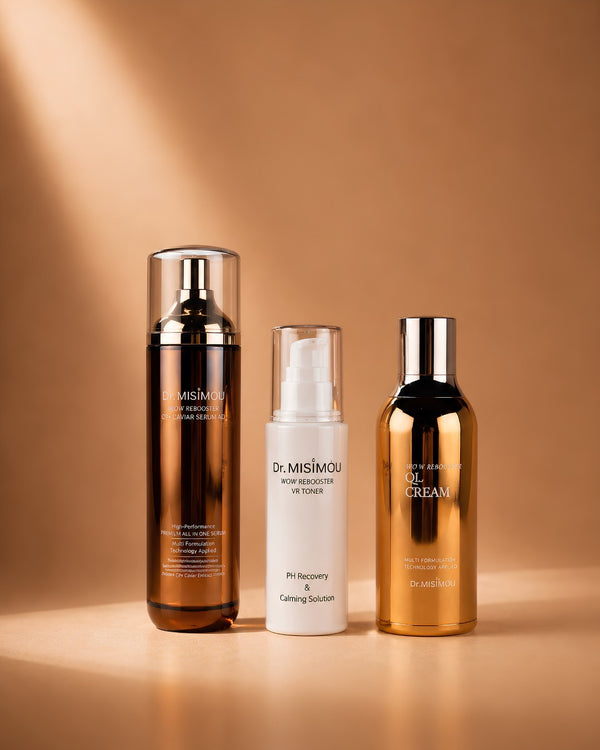 VR Toner & O2 Caviar Serum & QL Cream Bundle